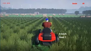 Скриншот 4 к игре Lawnmower Game