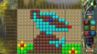 Скриншот 6 к игре Fantasy Mosaics 16: Six Colors in Wonderland