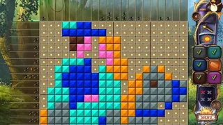 Скриншот 6 к игре Fantasy Mosaics 17: New Palette