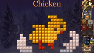 Скриншот 1 к игре Fantasy Mosaics 18: Explore New Colors