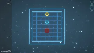 Скриншот 1 к игре Glowing Sokoban