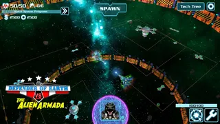 Скриншот 2 к игре DEFENDER OF EARTH VS THE ALIEN ARMADA