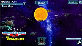 Скриншот 3 к игре DEFENDER OF EARTH VS THE ALIEN ARMADA