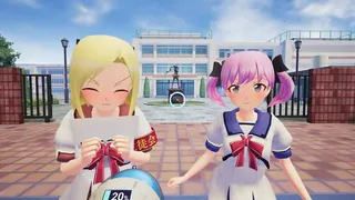 Скриншот 1 к игре Gal*Gun VR