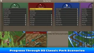 Скриншот 6 к игре RollerCoaster Tycoon Classic