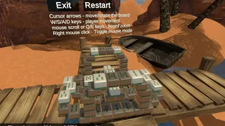 Скриншот 3 к игре 3D Mahjong worlds