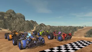 Скриншот 1 к игре 沙漠飞车 Desert Racer