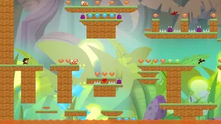 Скриншот 1 к игре Lava Rolling Kid