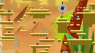 Скриншот 6 к игре Lava Rolling Kid
