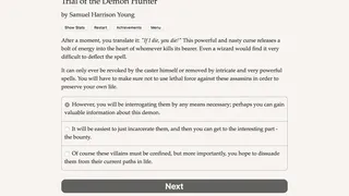 Скриншот 4 к игре Trial of the Demon Hunter