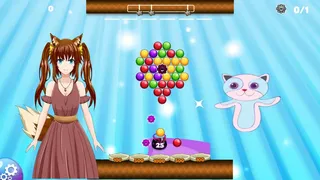 Скриншот 3 к игре Anime Bubble Pop