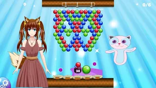Скриншот 4 к игре Anime Bubble Pop
