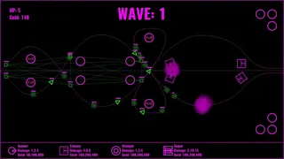 Скриншот 1 к игре Neon Defense 1 : Pink Power