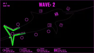 Скриншот 5 к игре Neon Defense 1 : Pink Power