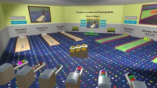 Скриншот 1 к игре VR Mini Bowling