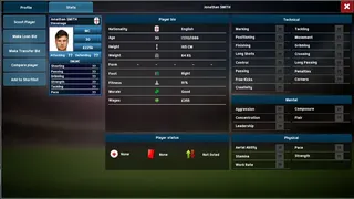 Скриншот 2 к игре Soccer Manager 2018