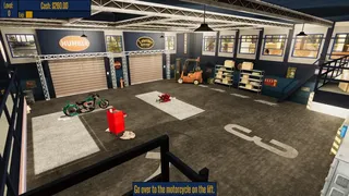 Скриншот 2 к игре Motorbike Garage Mechanic Simulator