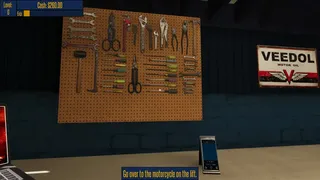 Скриншот 4 к игре Motorbike Garage Mechanic Simulator