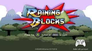 Скриншот 1 к игре Raining blocks
