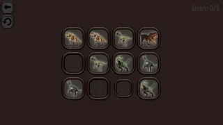 Скриншот 1 к игре Animals Memory: Dinosaurs