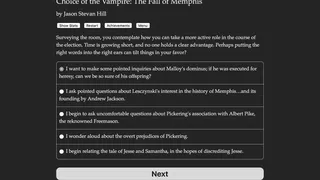 Скриншот 2 к игре Choice of the Vampire: The Fall of Memphis