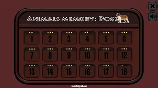 Скриншот 4 к игре Animals Memory: Dogs