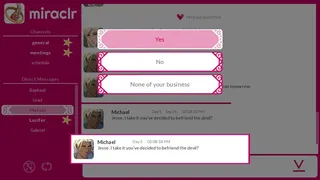 Скриншот 3 к игре miraclr - Divine Dating Sim
