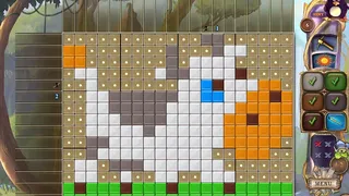 Скриншот 3 к игре Fantasy Mosaics 27: Secret Colors