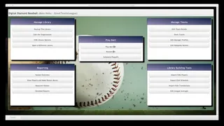 Скриншот 3 к игре Digital Diamond Baseball V7