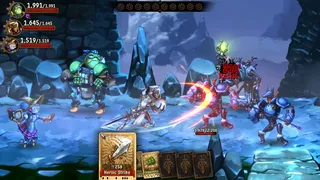 Скриншот 1 к игре SteamWorld Quest: Hand of Gilgamech