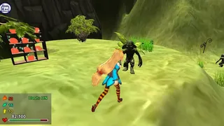 Скриншот 1 к игре Attack of the Gigant Zombie vs Unity chan