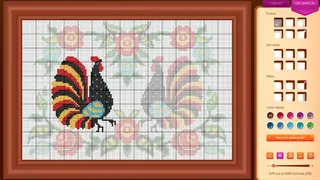 Скриншот 3 к игре Cross-Stitch Puzzle
