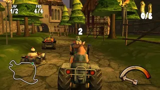 Скриншот 2 к игре Calvin Tucker's Farm Animal Racing