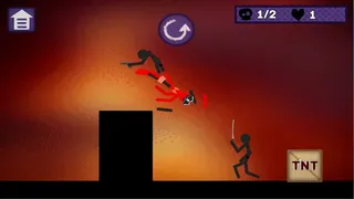 Скриншот 1 к игре Stickman Backflip Killer zone