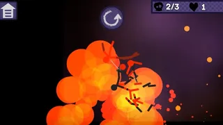 Скриншот 4 к игре Stickman Backflip Killer zone