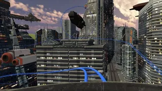 Скриншот 1 к игре Future City Coaster