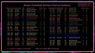 Скриншот 2 к игре Space Flowers