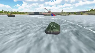 Скриншот 1 к игре Hovercraft Drive