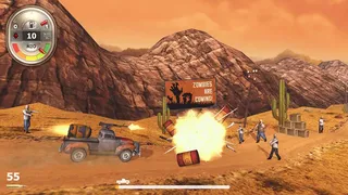 Скриншот 1 к игре Zombie Derby