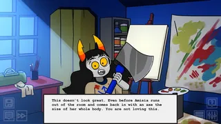 Скриншот 1 к игре Hiveswap Friendsim