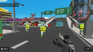 Скриншот 3 к игре Square Head Zombies 2 - FPS Game