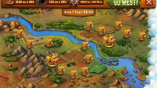 Скриншот 2 к игре Wild West Saga: Idle Tycoon Clicker