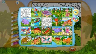 Скриншот 2 к игре Color by Numbers - Dinosaurs