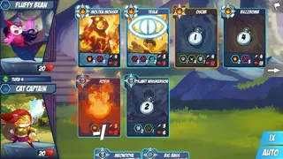 Скриншот 1 к игре Tap Cats: Epic Card Battle