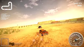 Скриншот 1 к игре Rock n' Rush: Battle Racing
