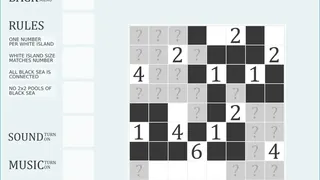 Скриншот 1 к игре Nurikabe