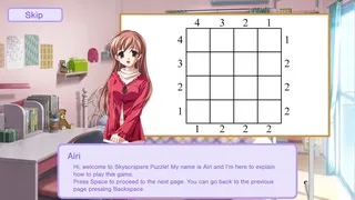 Скриншот 1 к игре Skyscrapers Puzzle: Airi's tale