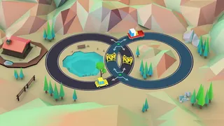 Скриншот 1 к игре Car Puzzle: Round Ways