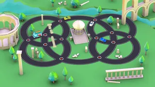 Скриншот 3 к игре Car Puzzle: Round Ways