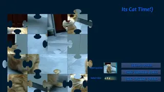 Скриншот 1 к игре Cute Cats PuZZles